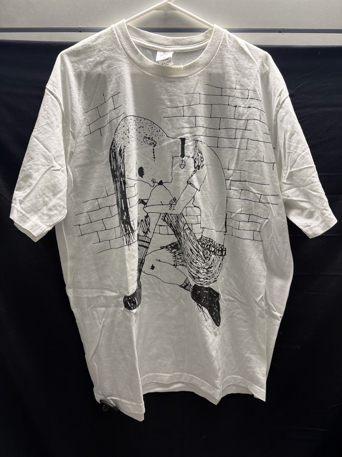 Supreme YY White Tee Sz XL