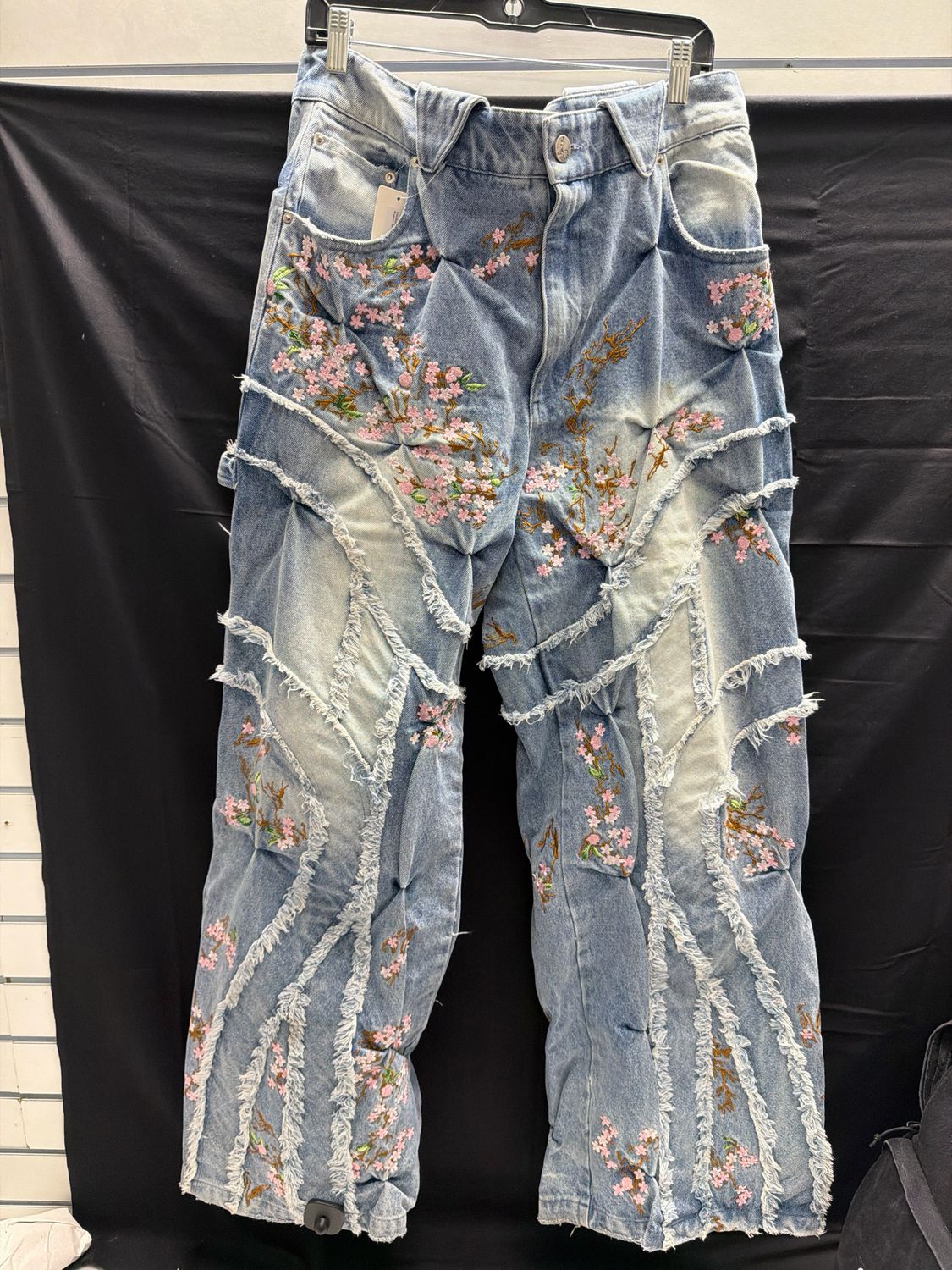 Bad Son Jeans Cherry Blossom Sz XL