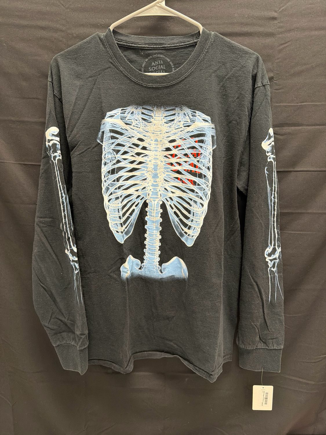 ASSC Ribcage LS T-Shirt Sz L