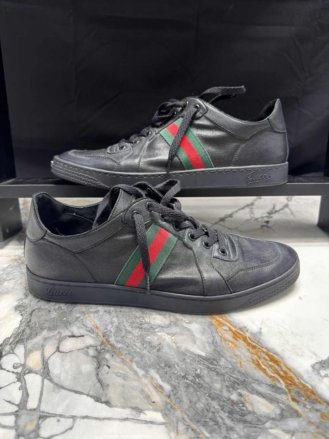 Gucci Stretch Low Top No Box Sz 9