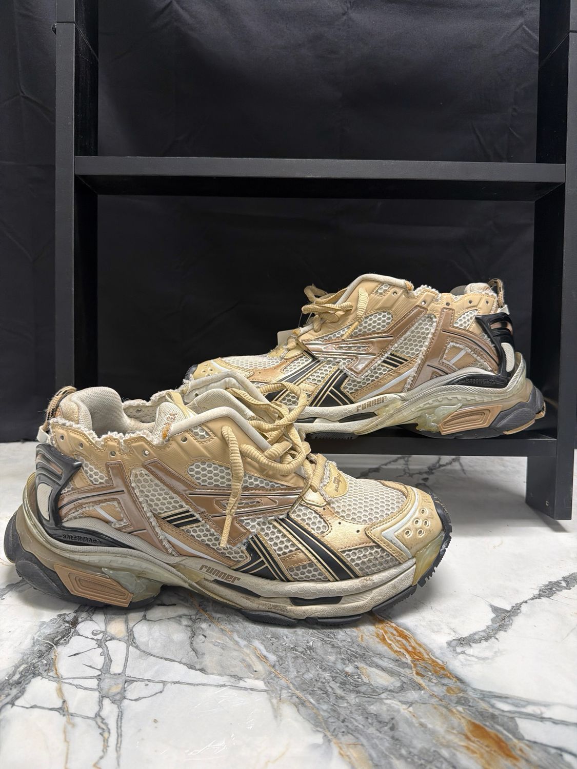 Balenciaga Runner Beige No Box Sz 11