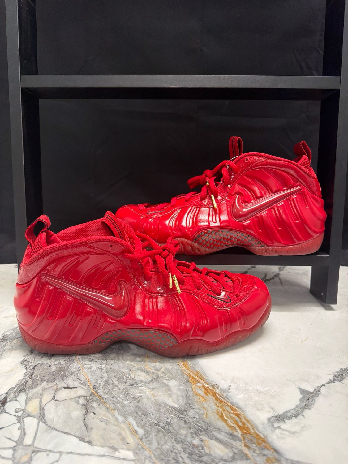 Nike Foamposite Pro Red October No Box Sz 12