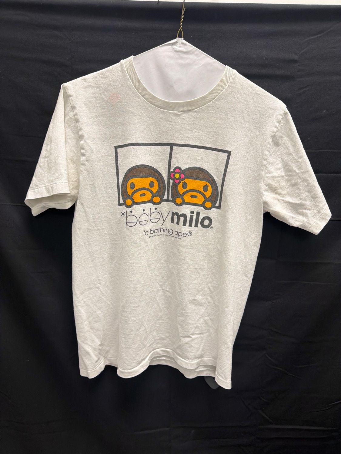Baby Milo Bape T-Shirt Sz S