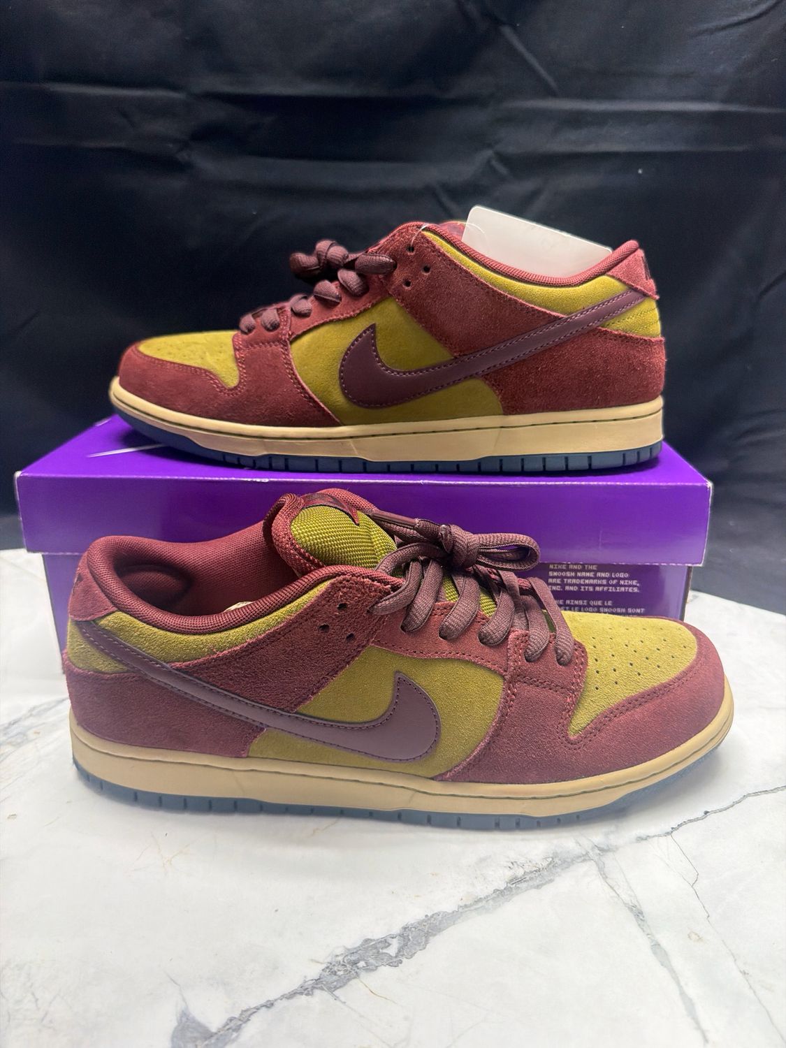 Nike SB Dunk Low Dark Team Red w/ Box Sz 11