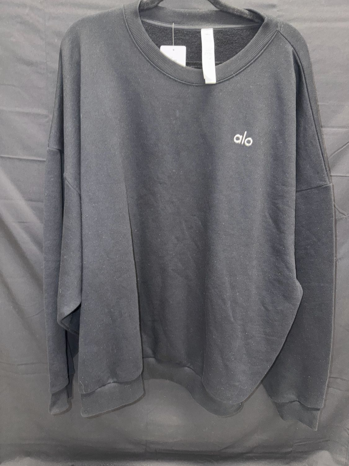 Alo Sweatshirt Black Sz 2XL