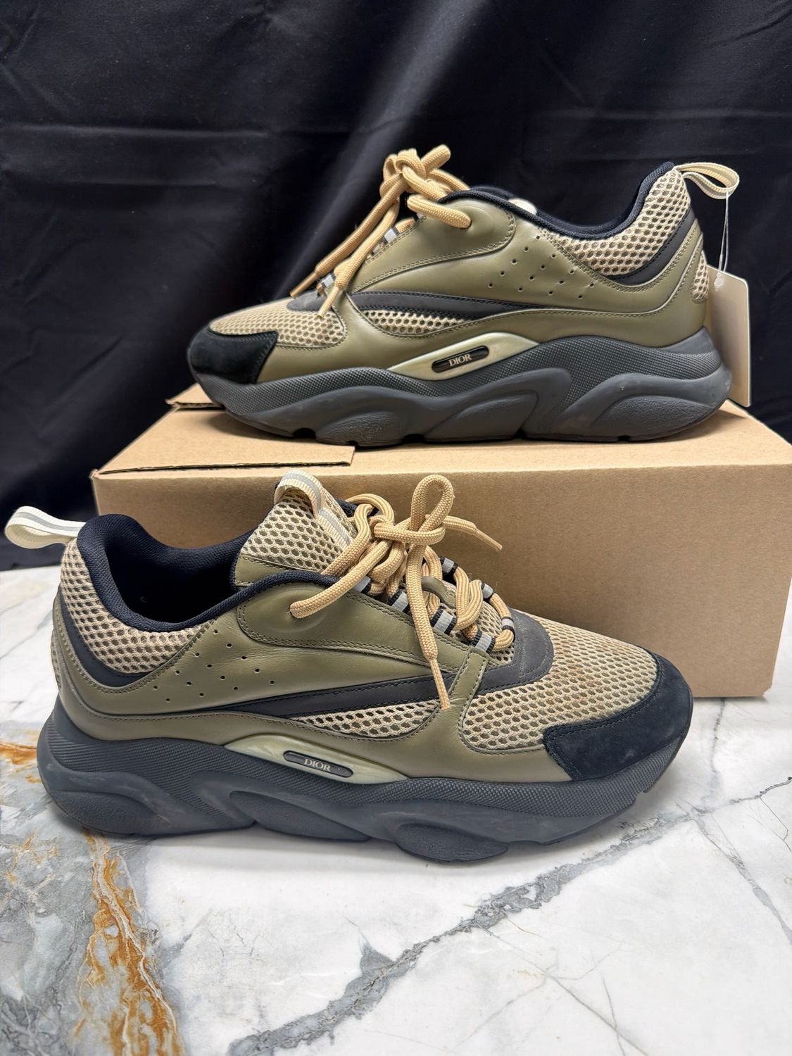 Dior B22 Khaki No Box Sz 11