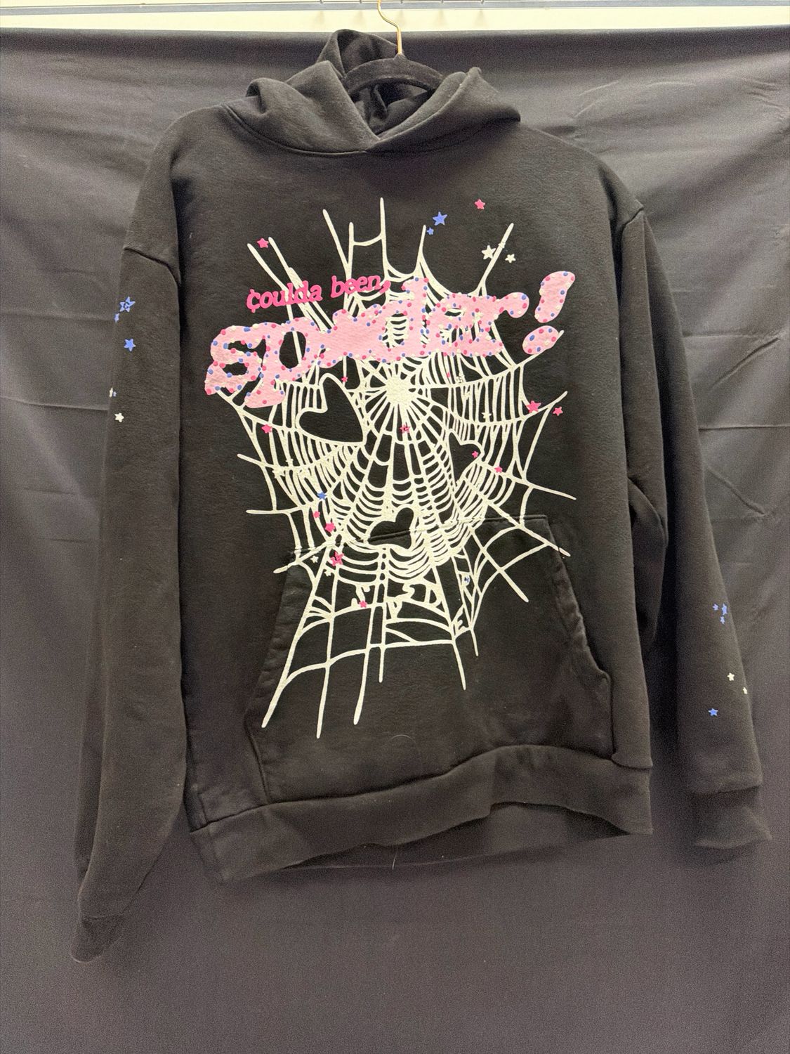 Sp5der Coulda Been Records Hoodie Sz M