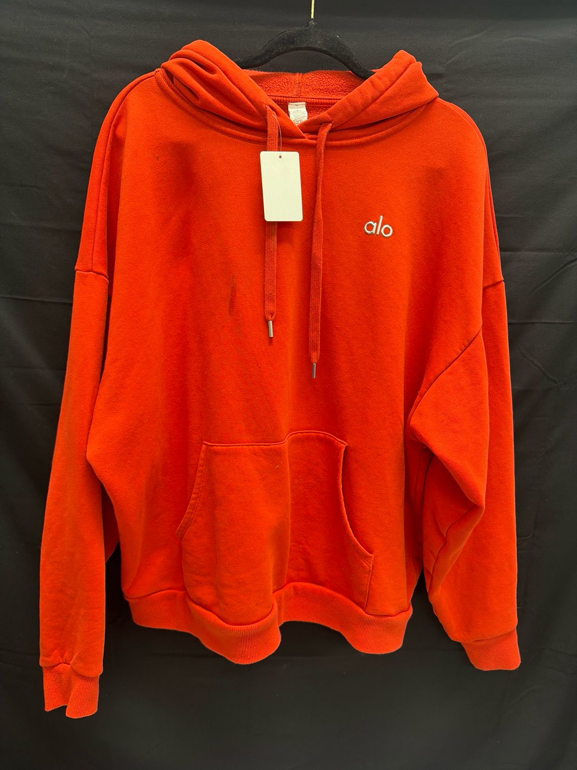 Alo Red Hoodie Sz XL