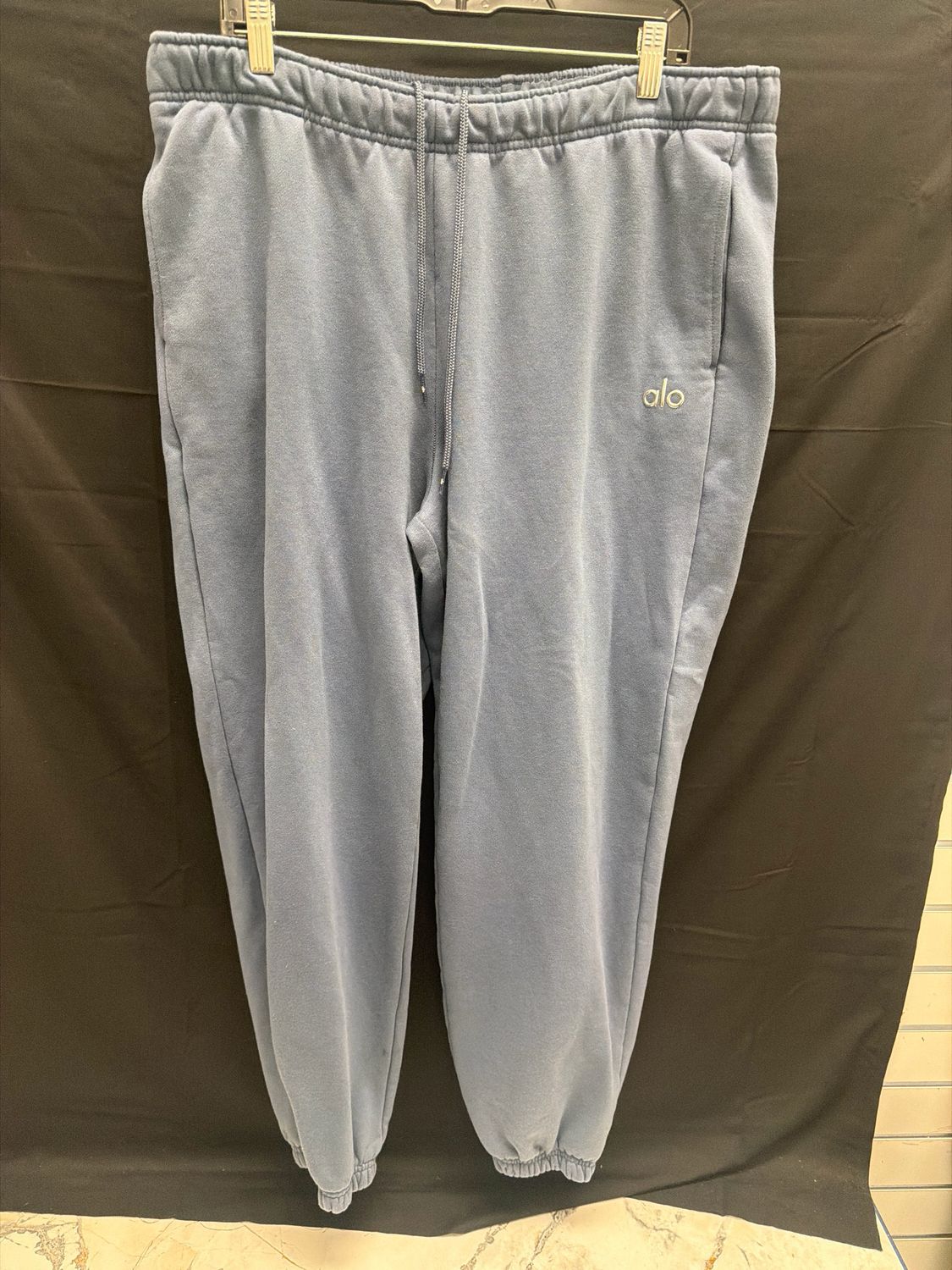 Alo Blue/Grey Sweatpants Sz 2XL