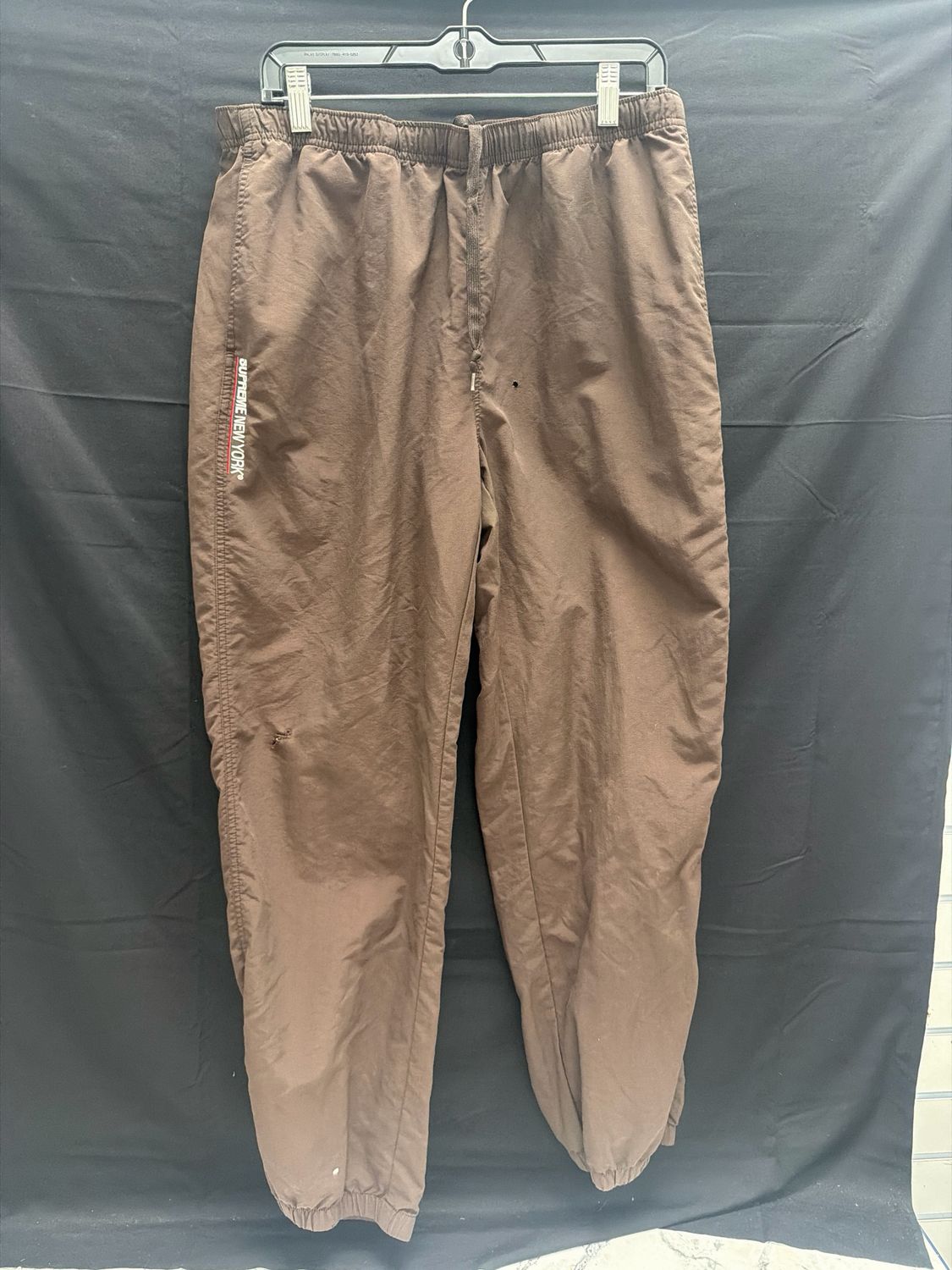 Supreme Joggers Brown Sz L