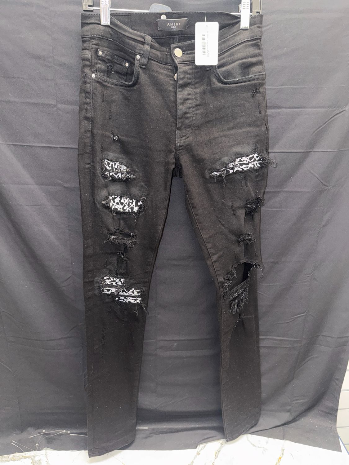 Amiri Bone Patches Jeans Sz 29