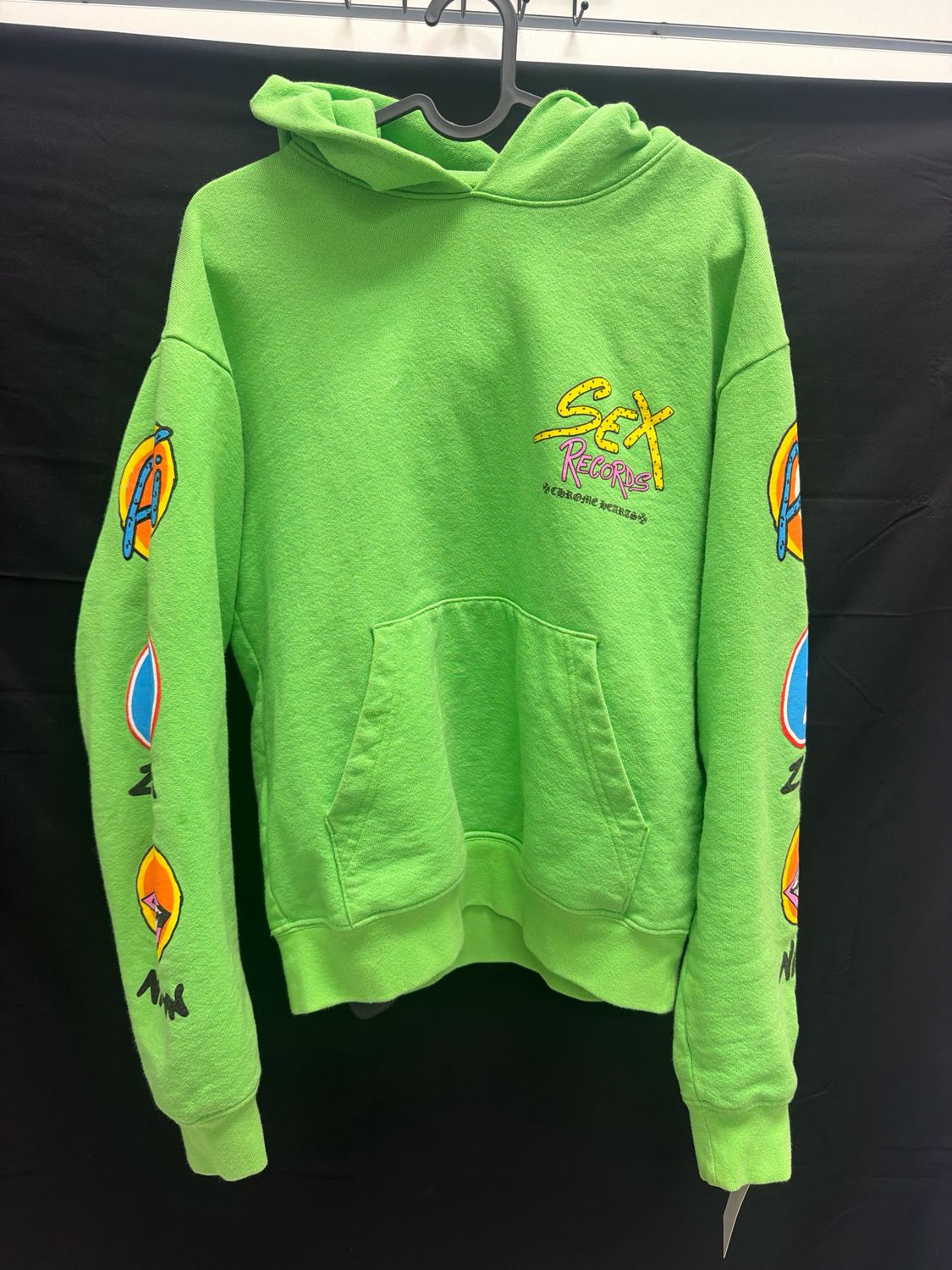 Chrome Hearts Matty Boy Sex Records Hoodie Sz S