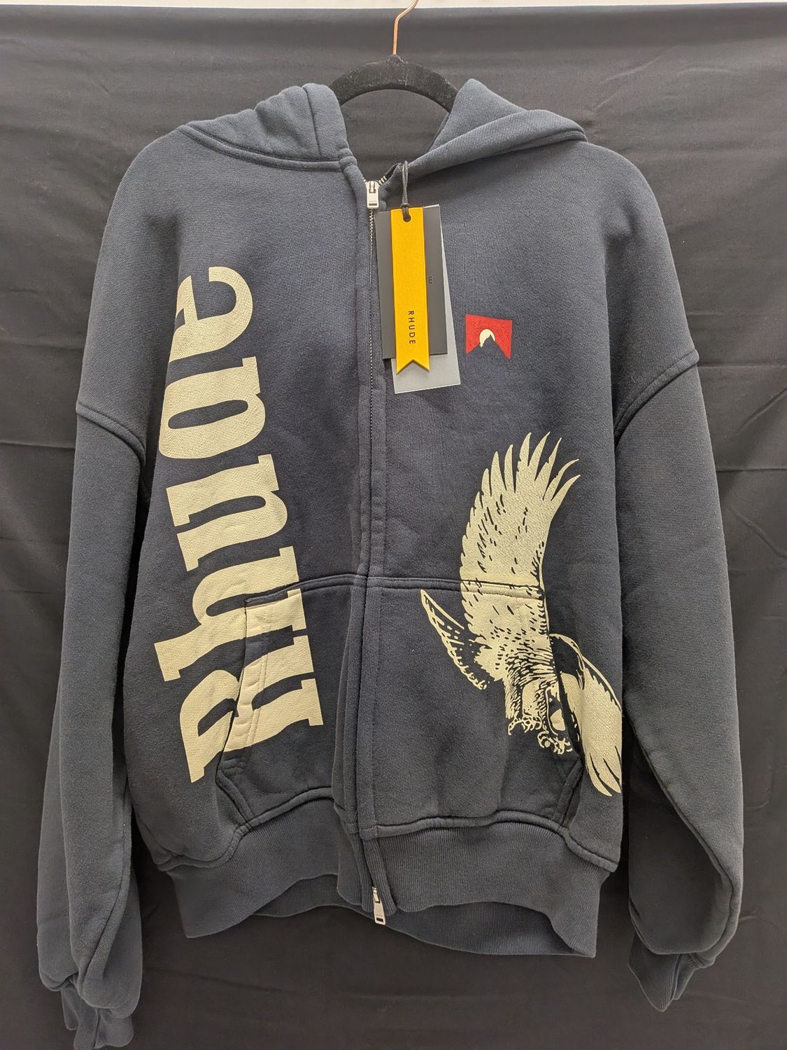 Rhude Eagle Hoodie New Sz M