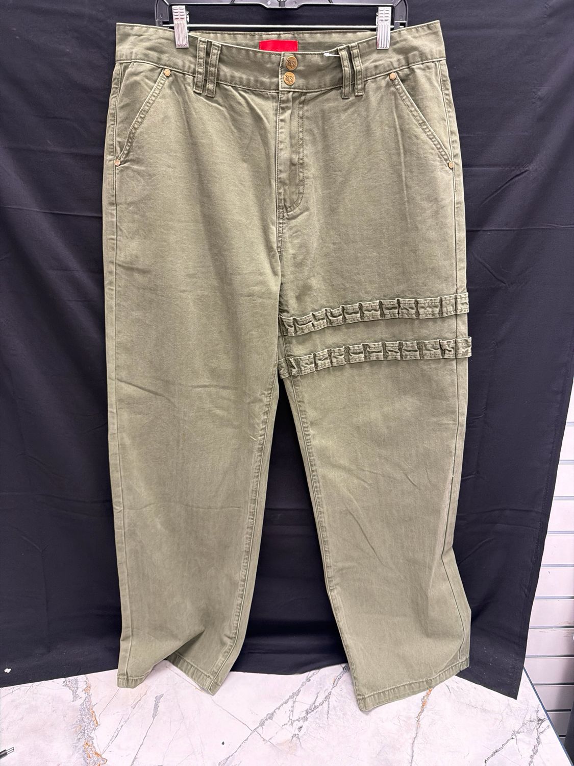 Fugazi Olive Army Pants Sz L