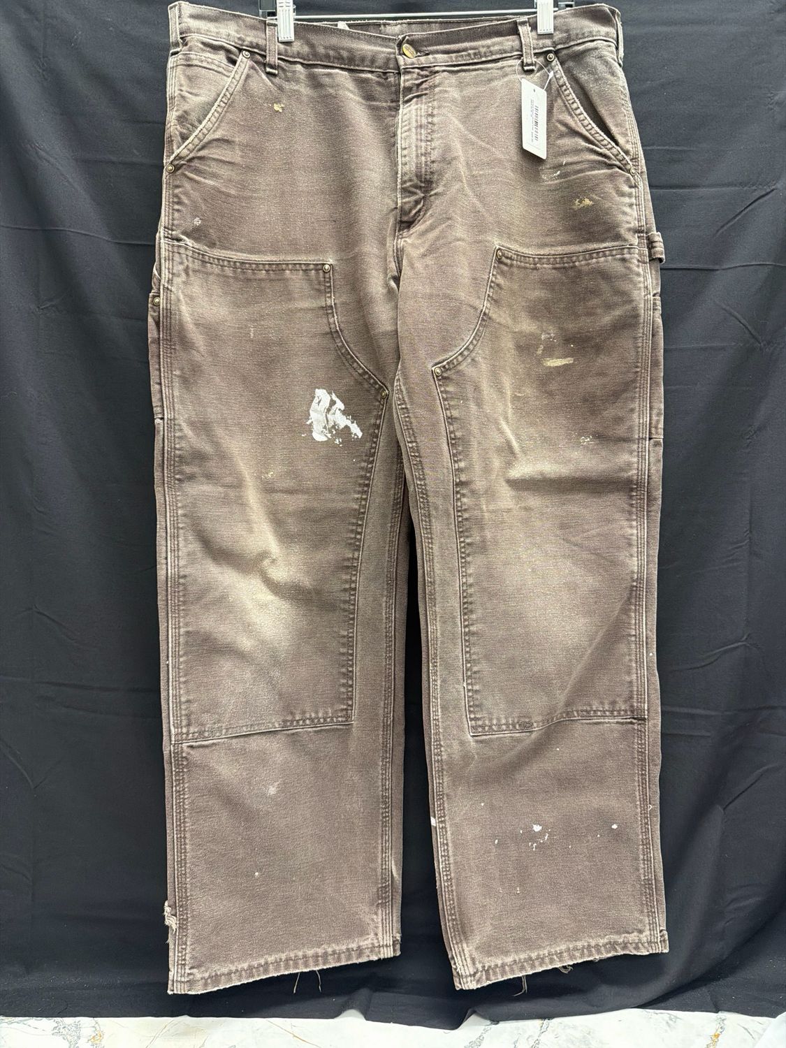 Carhartt Brown Double Knee Jeans Sz 38
