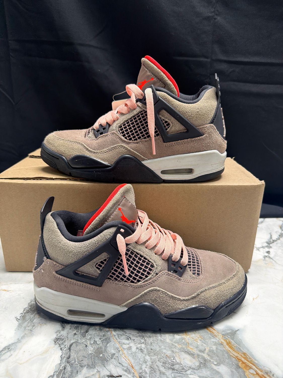 Jordan 4 Taupe Haze No Box Sz 6Y