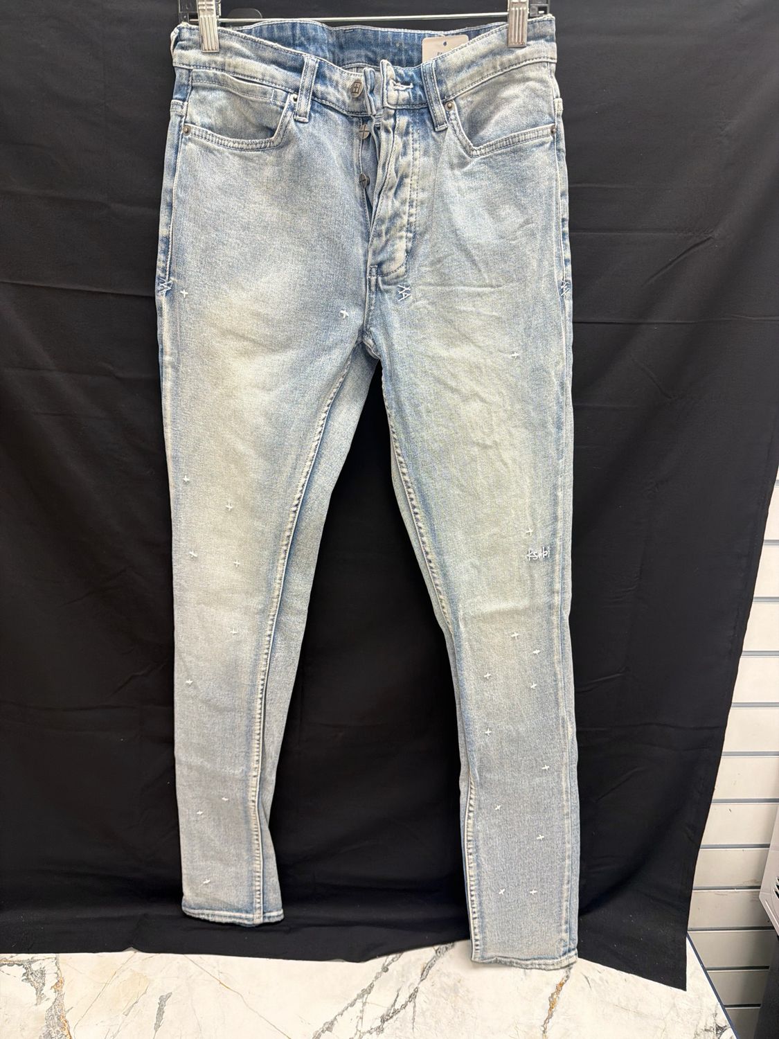 Ksubi Blue Jeans White X Sz 30