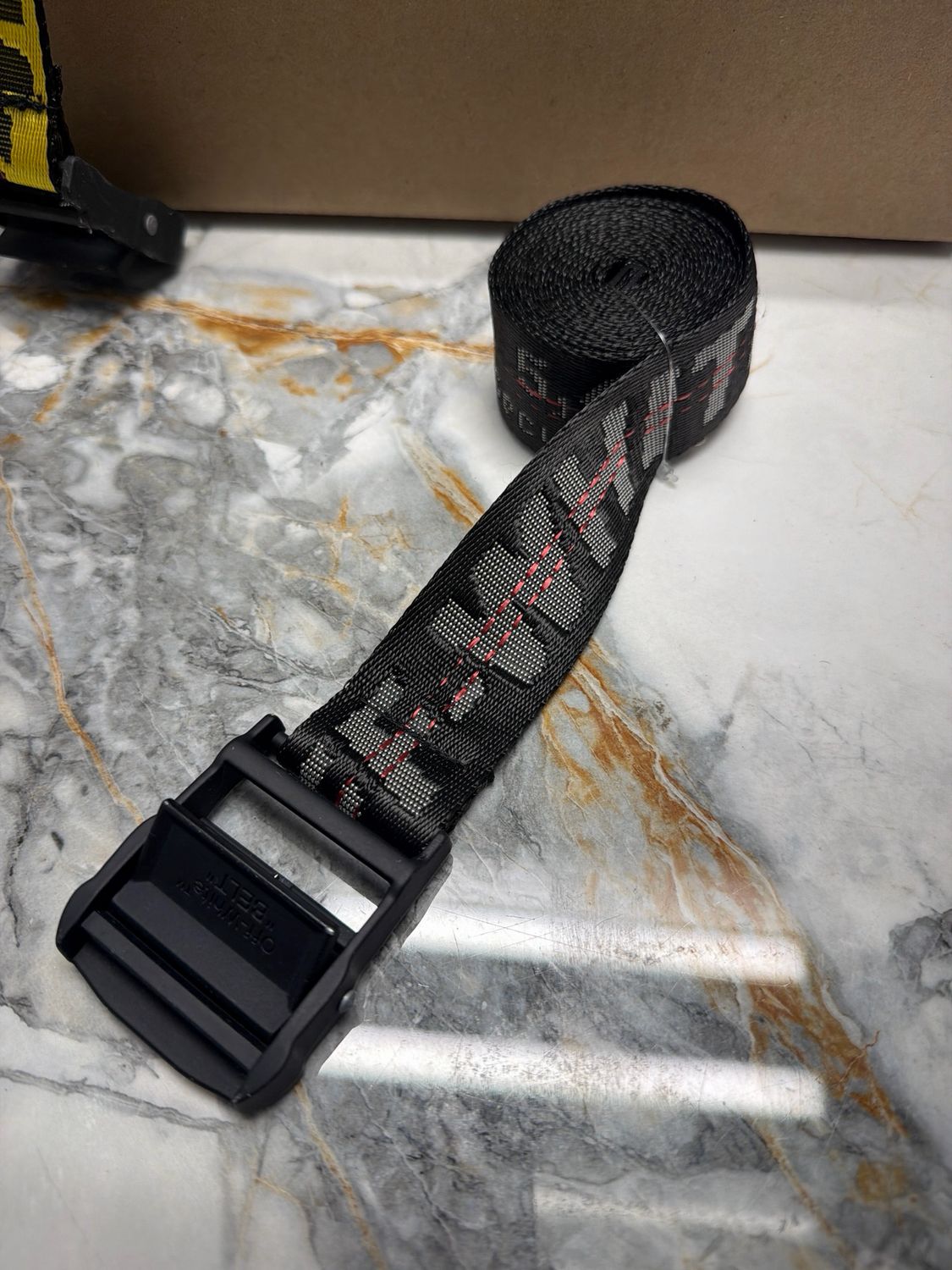 Off-White Black Belt