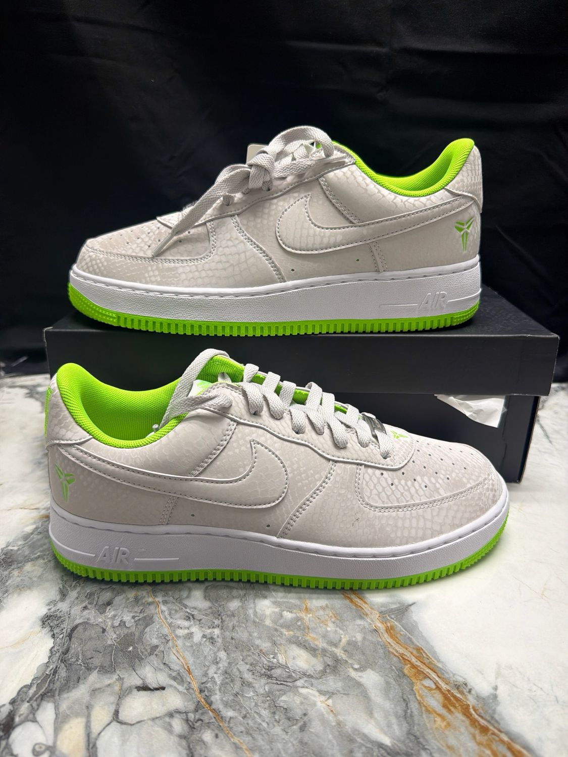 Nike Air Force 1 Kobe Bryant Electric Green Sz 9