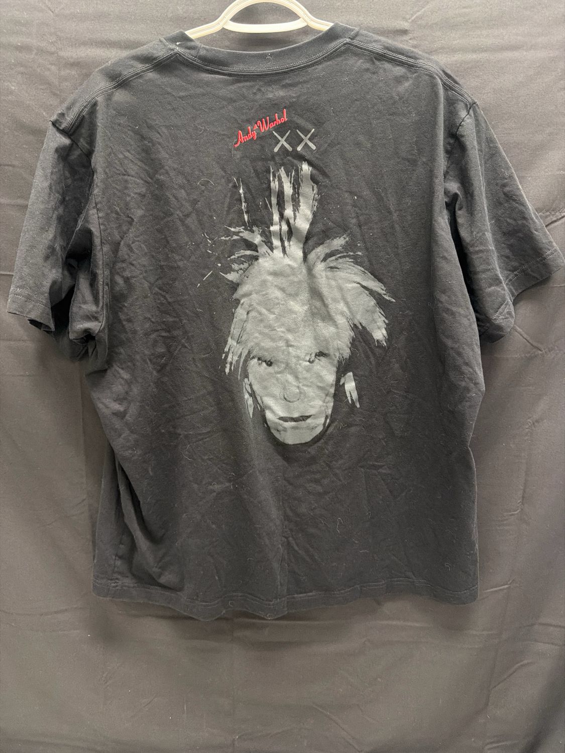 Uniqlo x Kaws Warhol Black Tee Sz 2XL
