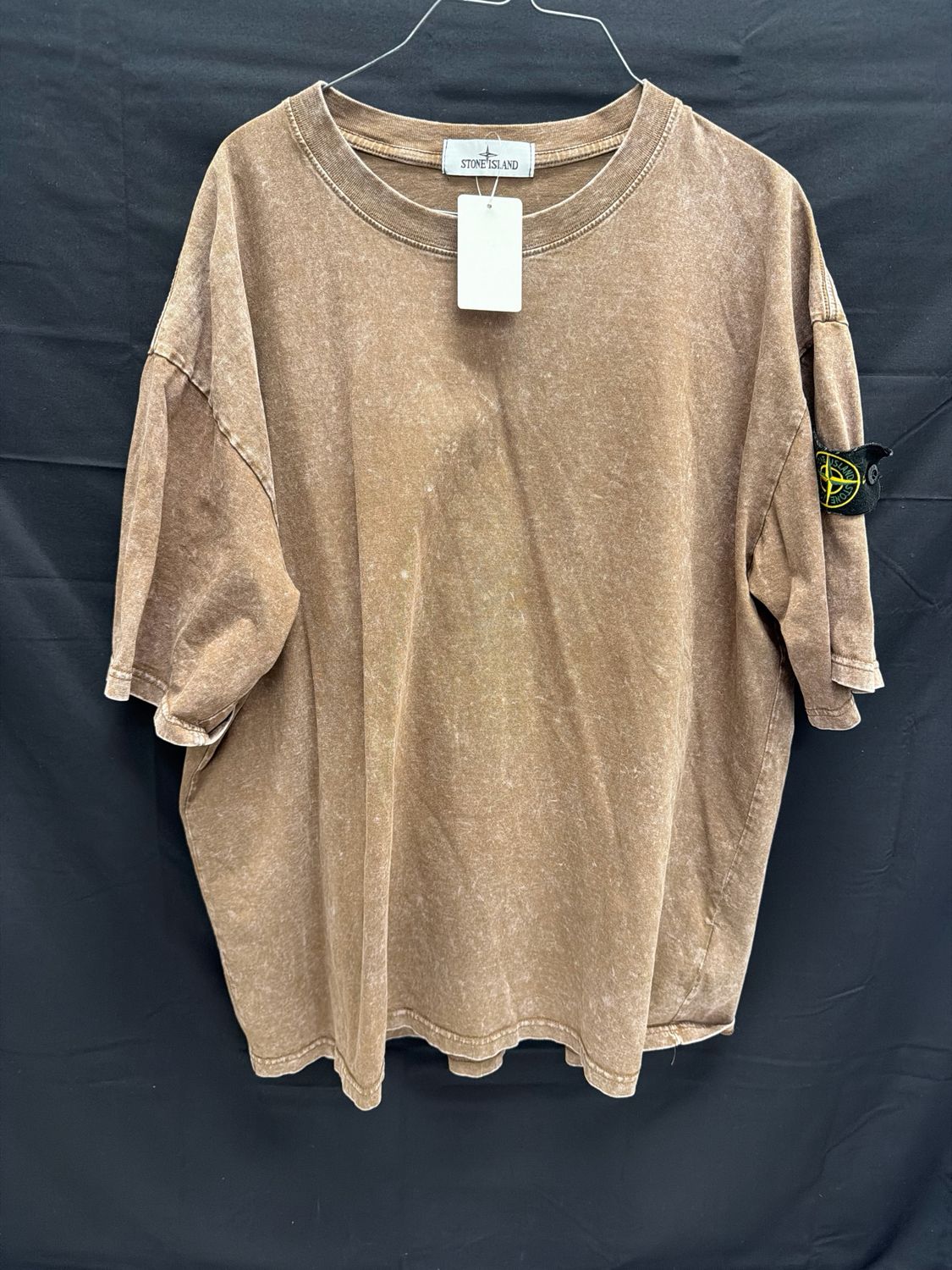 Stone Island Brown Tee Sz 2XL