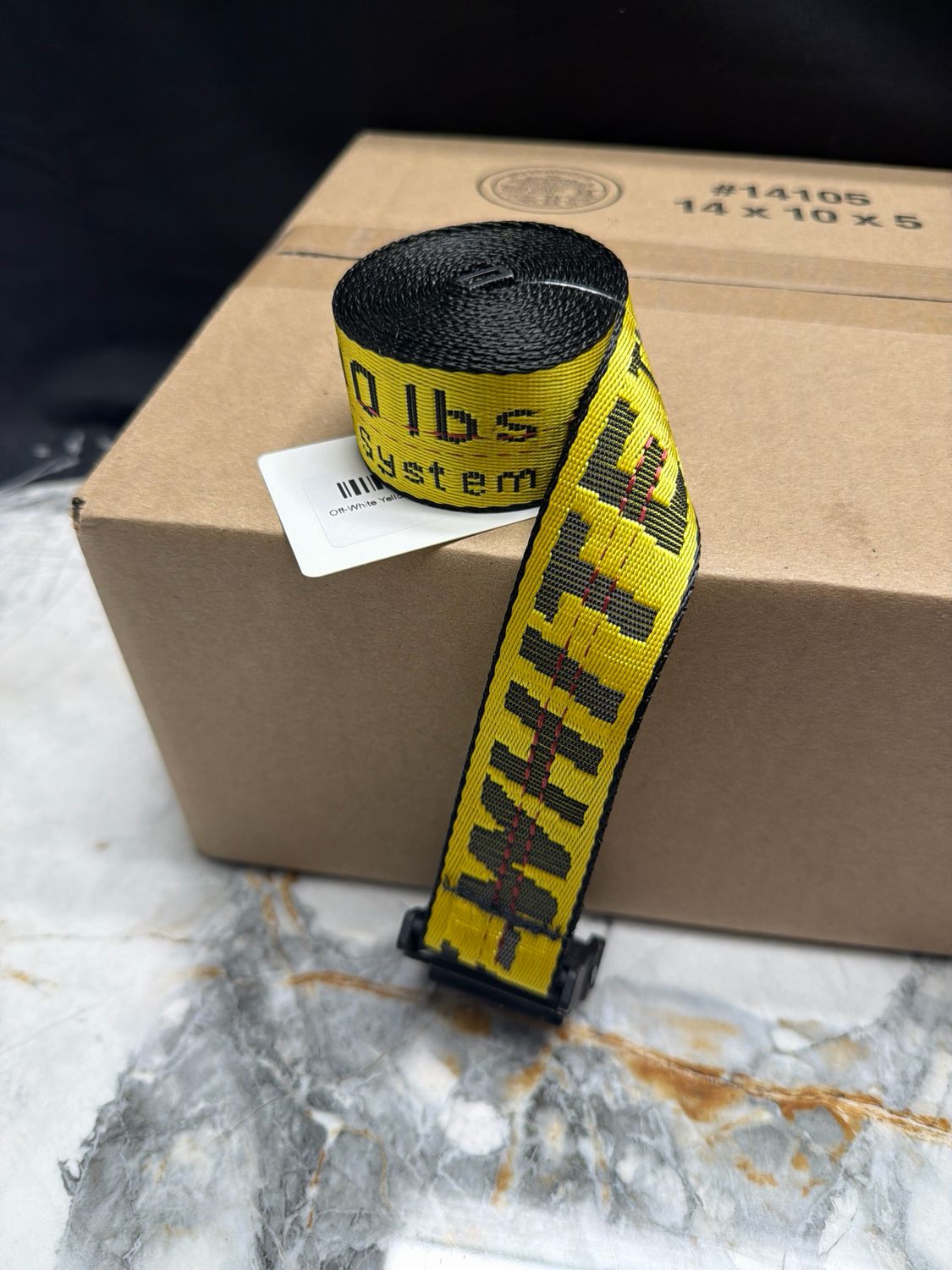 Off-White Yellow Belt