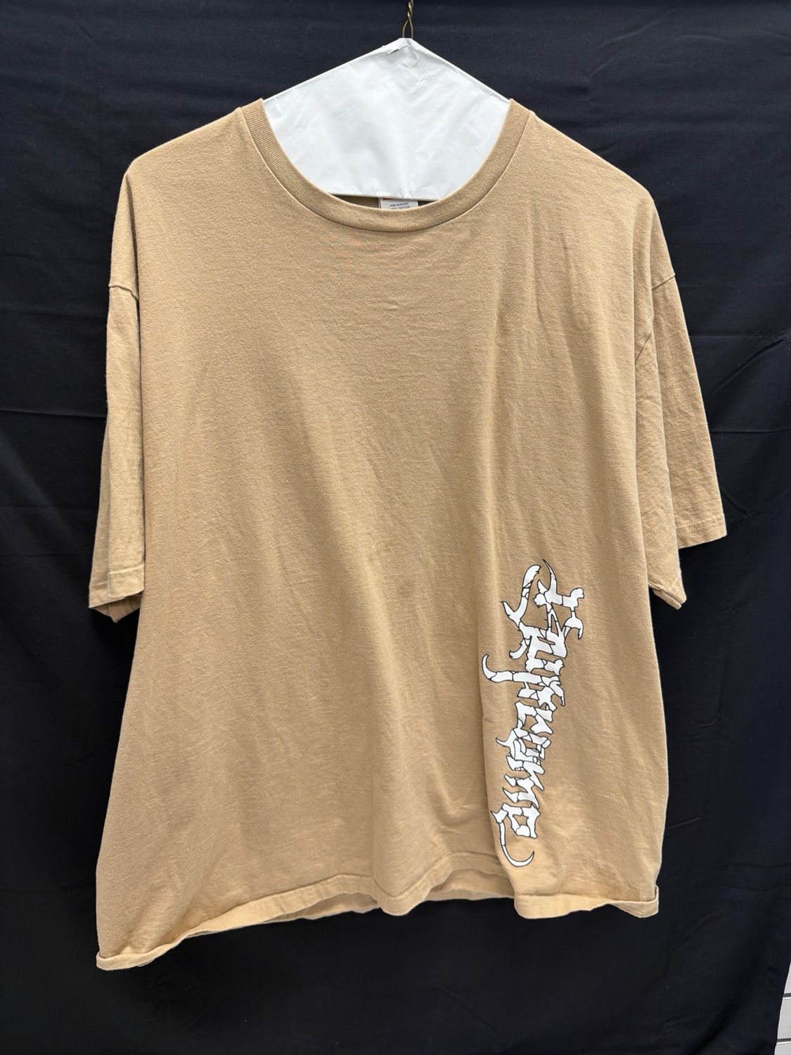 Supreme Tan Skeleton Monster Tee Sz 2XL