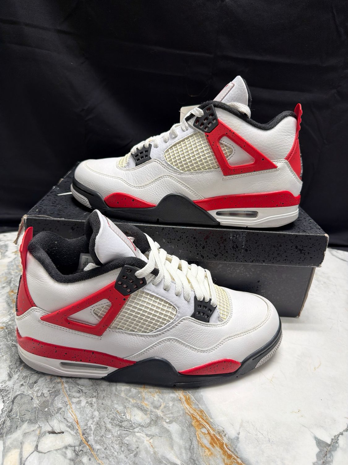 Jordan 4 Red Cement w/ Box Sz 10
