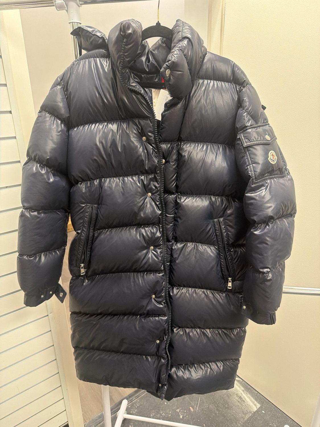 Moncler Long Puffer Coat Sz 3