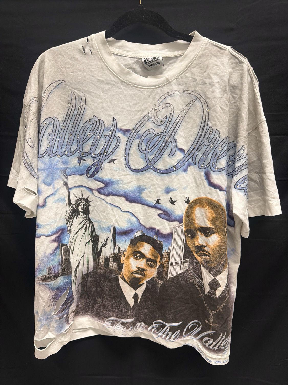 Vale Forever Godfather Bling Tee Sz M