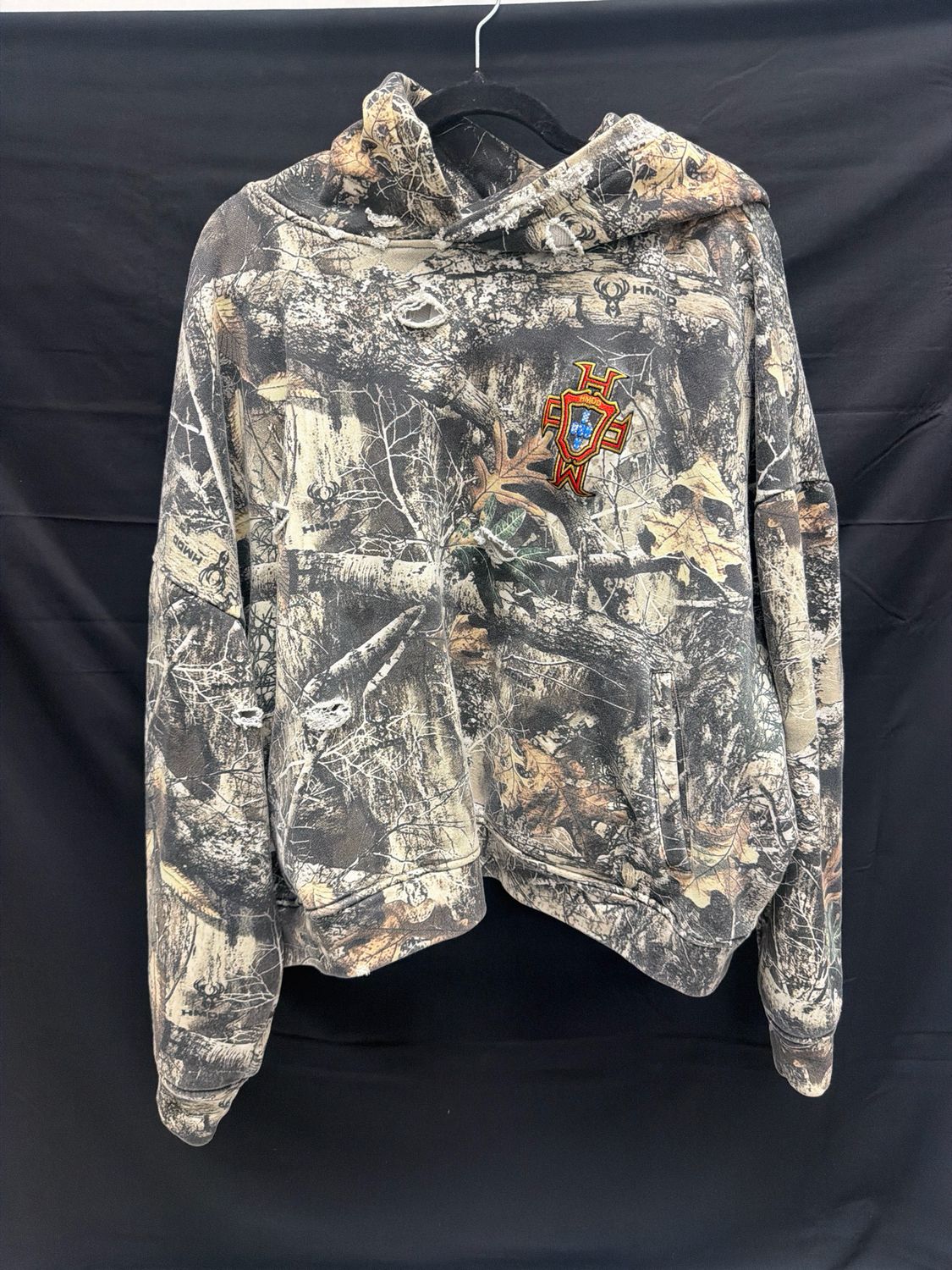 HMDD Camo Hoodie Sz 2XL