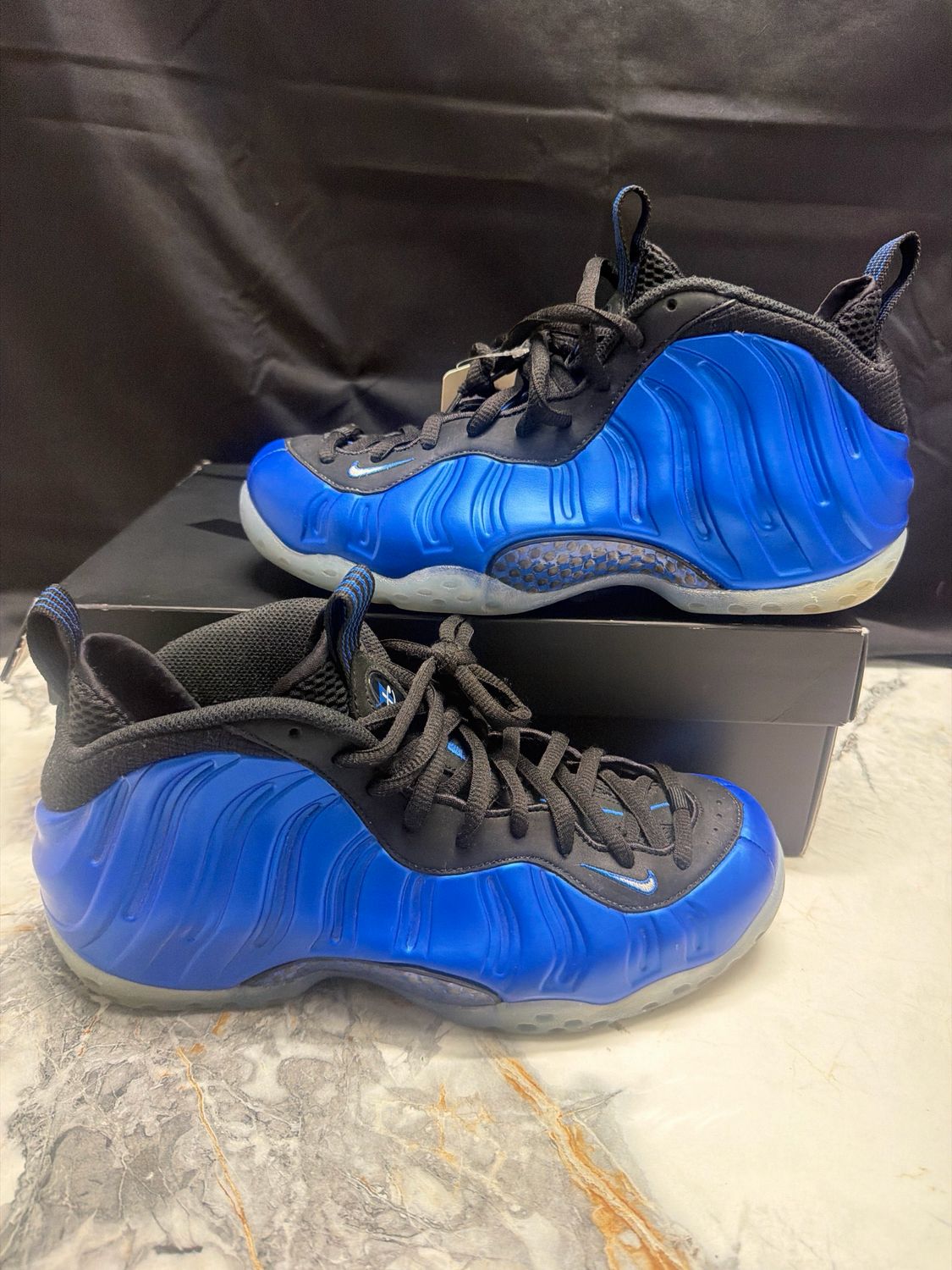 Nike Foamposite Blue w/ Box Sz 8.5