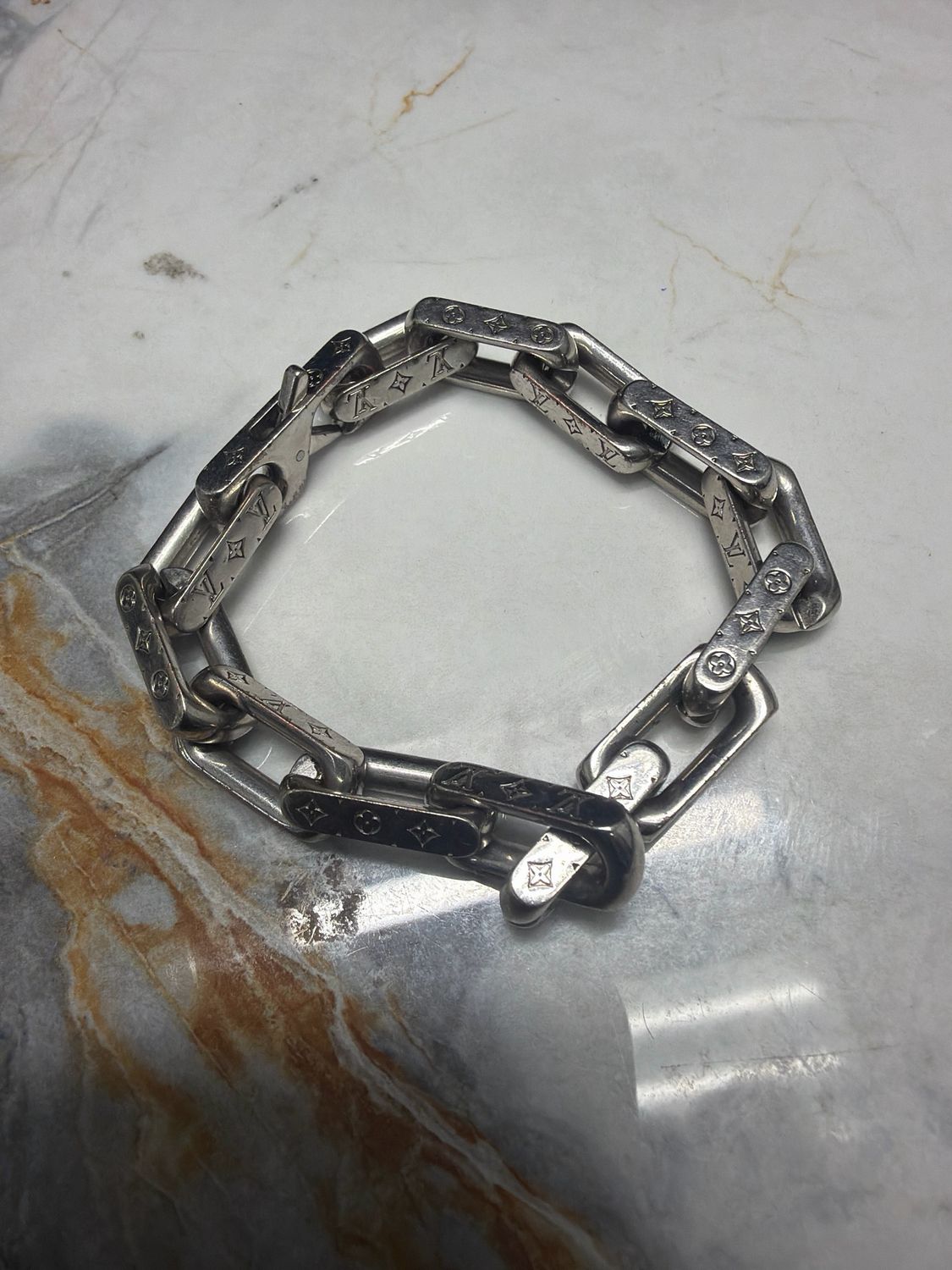 Louis Vuitton Monogram Chain Bracelet