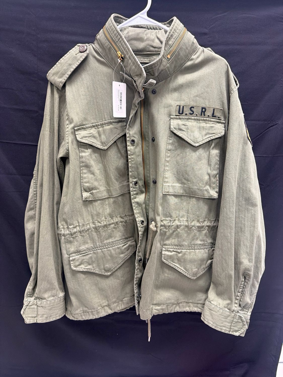 Polo RL Green RLPC Jacket Sz M