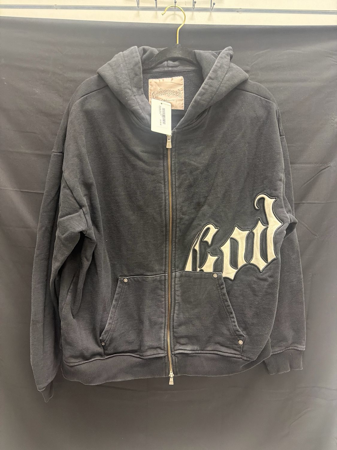 Godspeed Black Zip Hoodie Sz M
