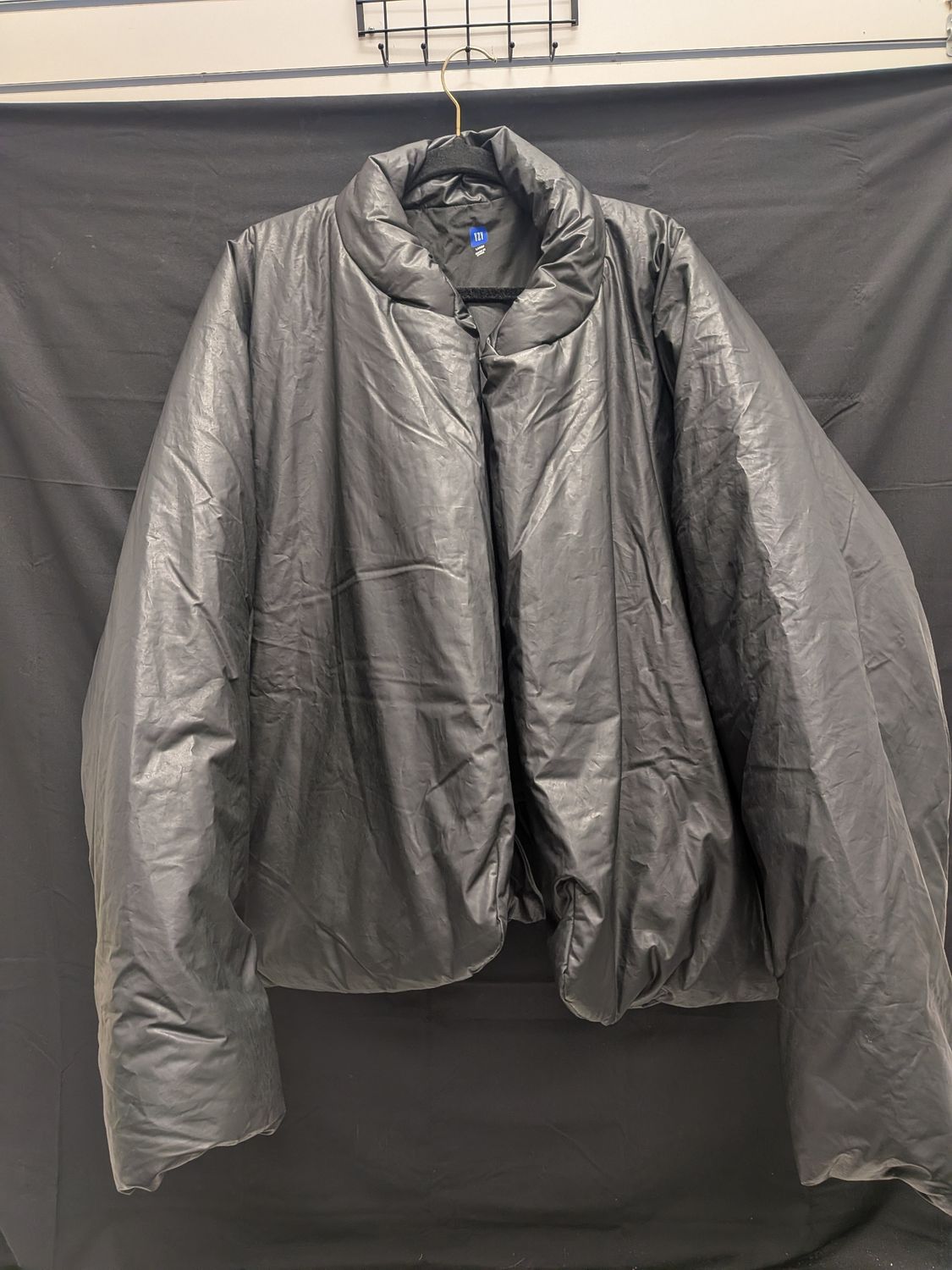 Yzy Coat Black Sz L
