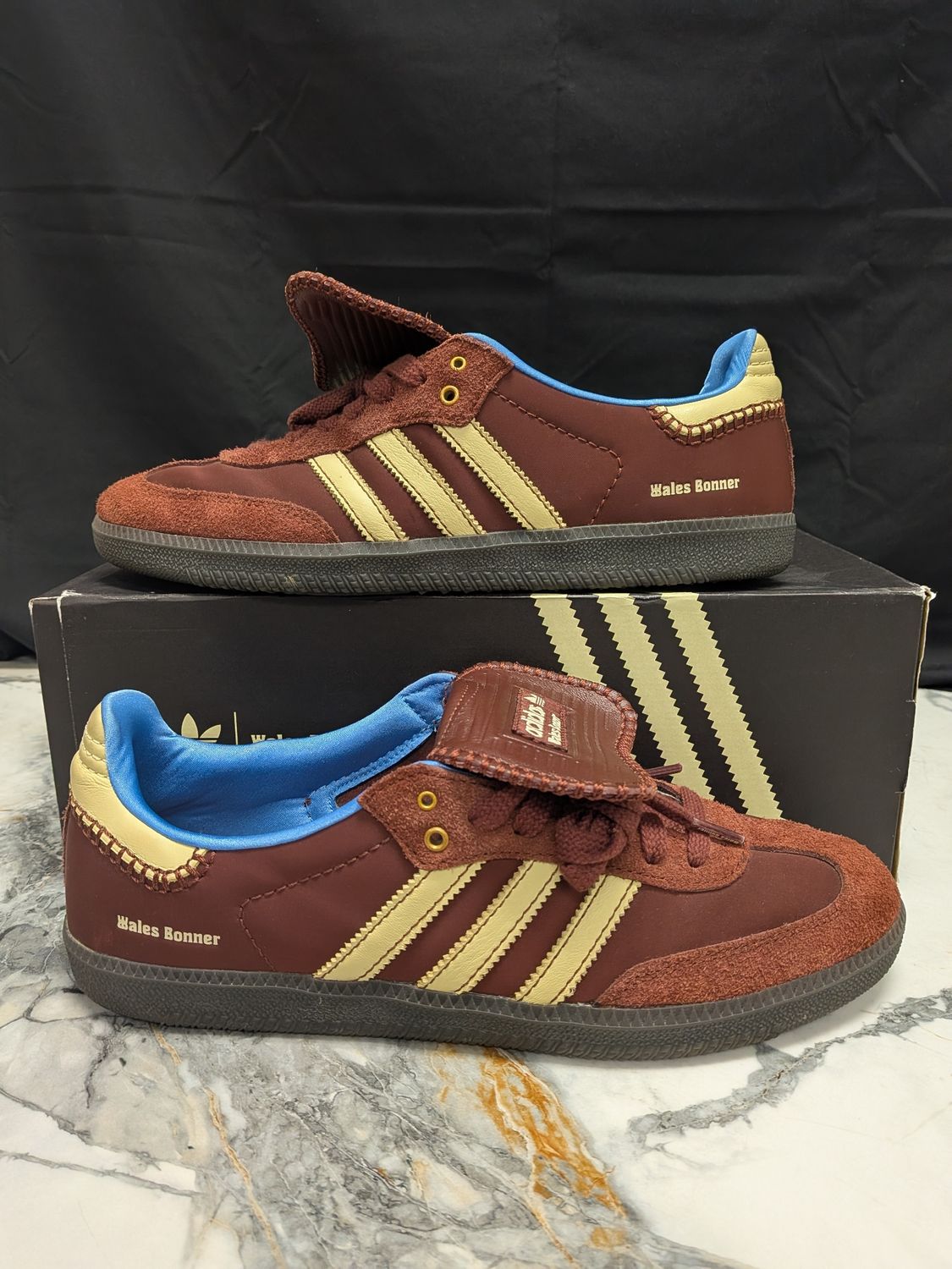Adidas Samba Wales Bonner Fox Brown Sz 10.5