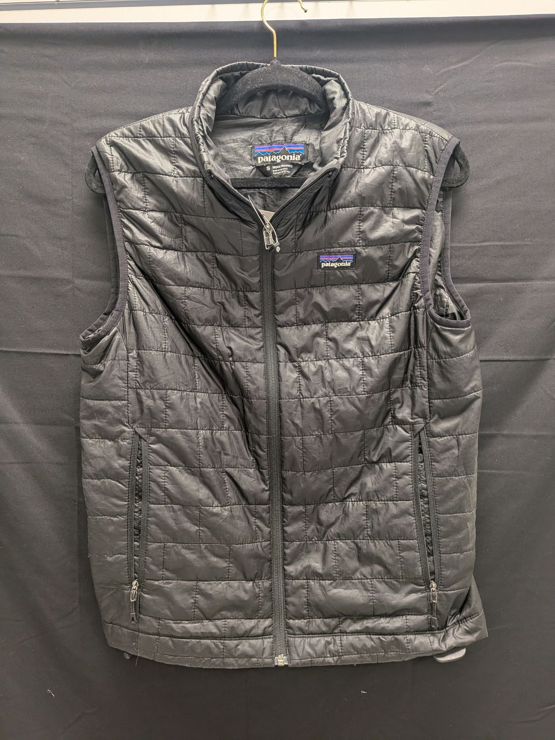 Patagonia Puff Vest Black Sz S