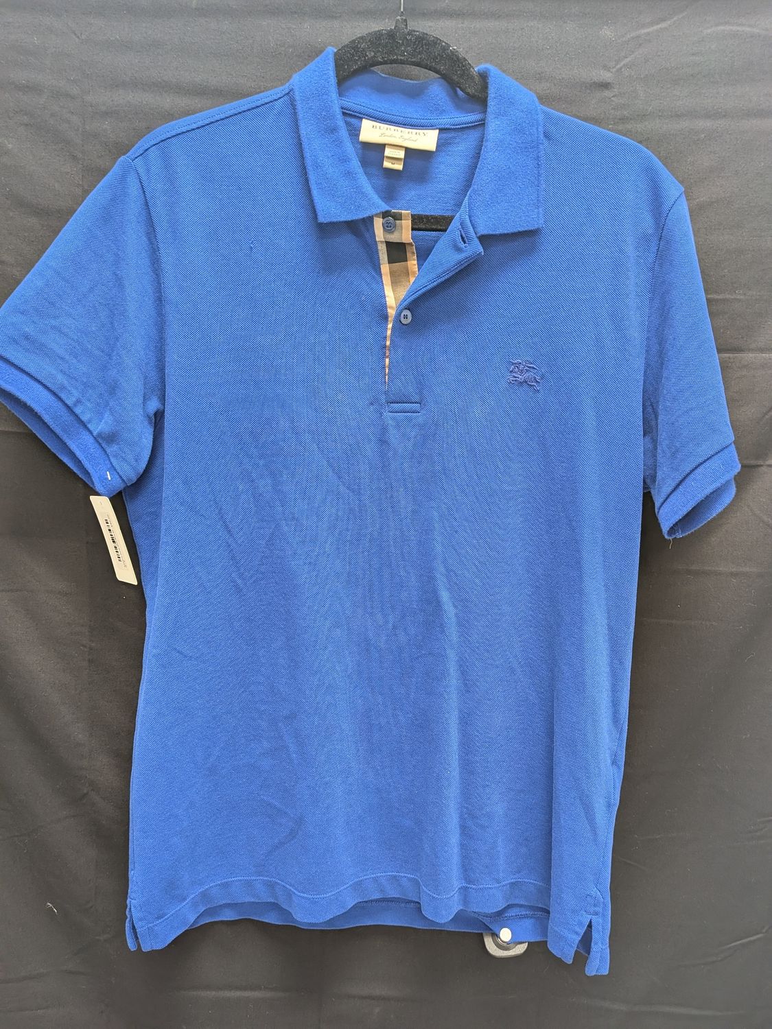 Burberry Collar Shirt Blue Sz M