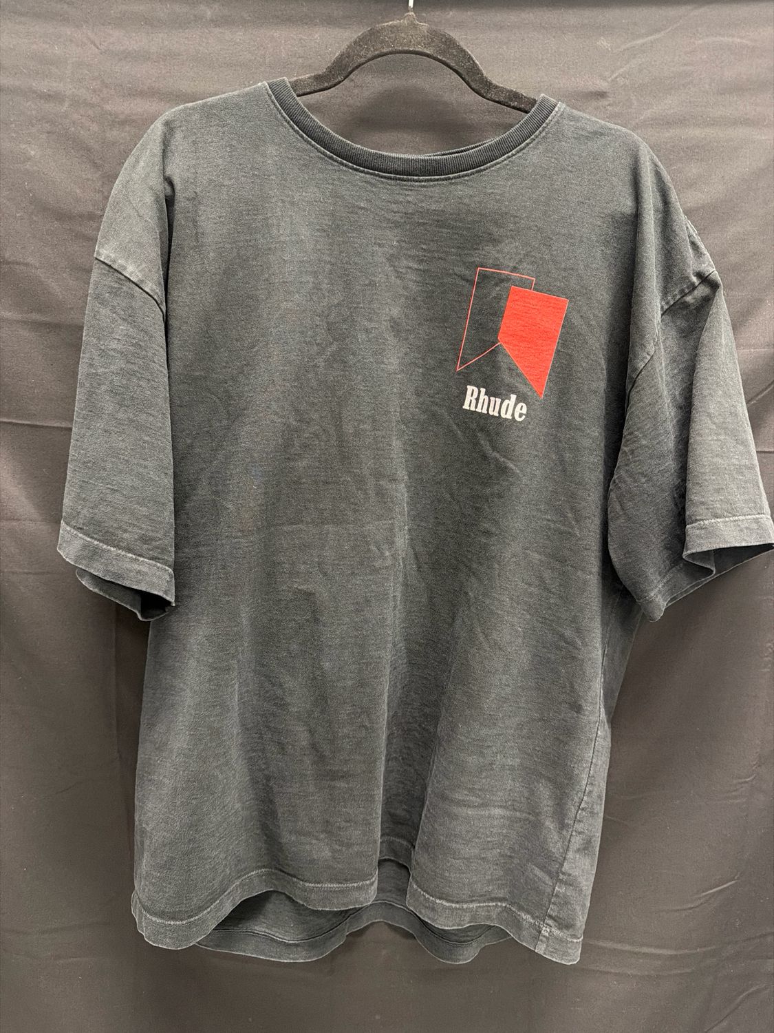 Rhude Track Logo T-Shirt Sz M