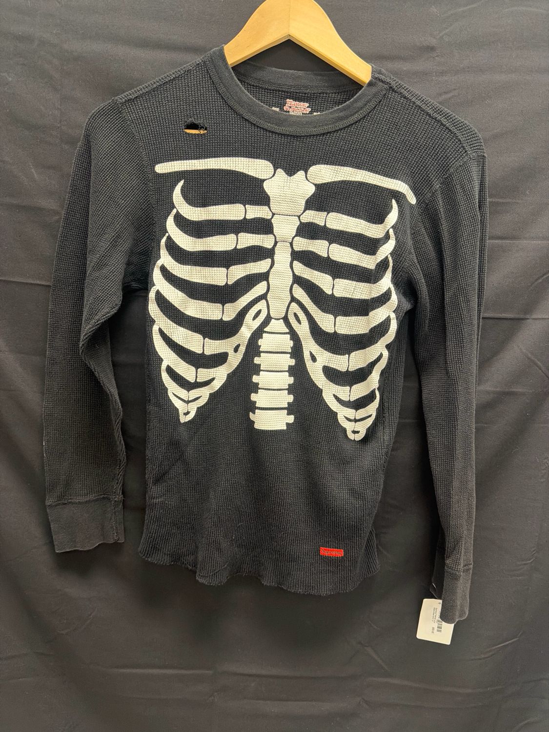 Supreme Thermal Long Sleeve Black Sz S