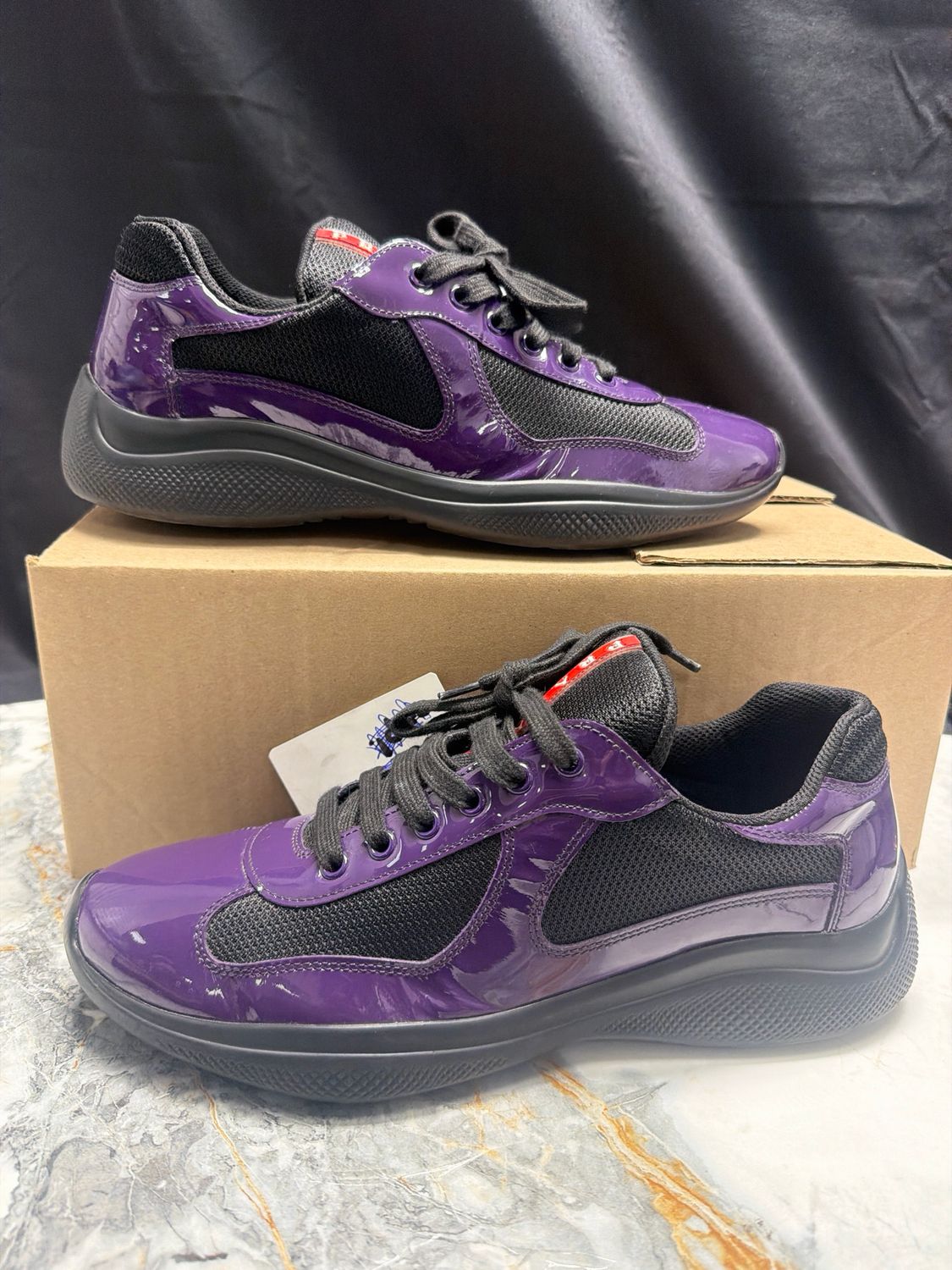 Prada AC Purple No Box Sz 9