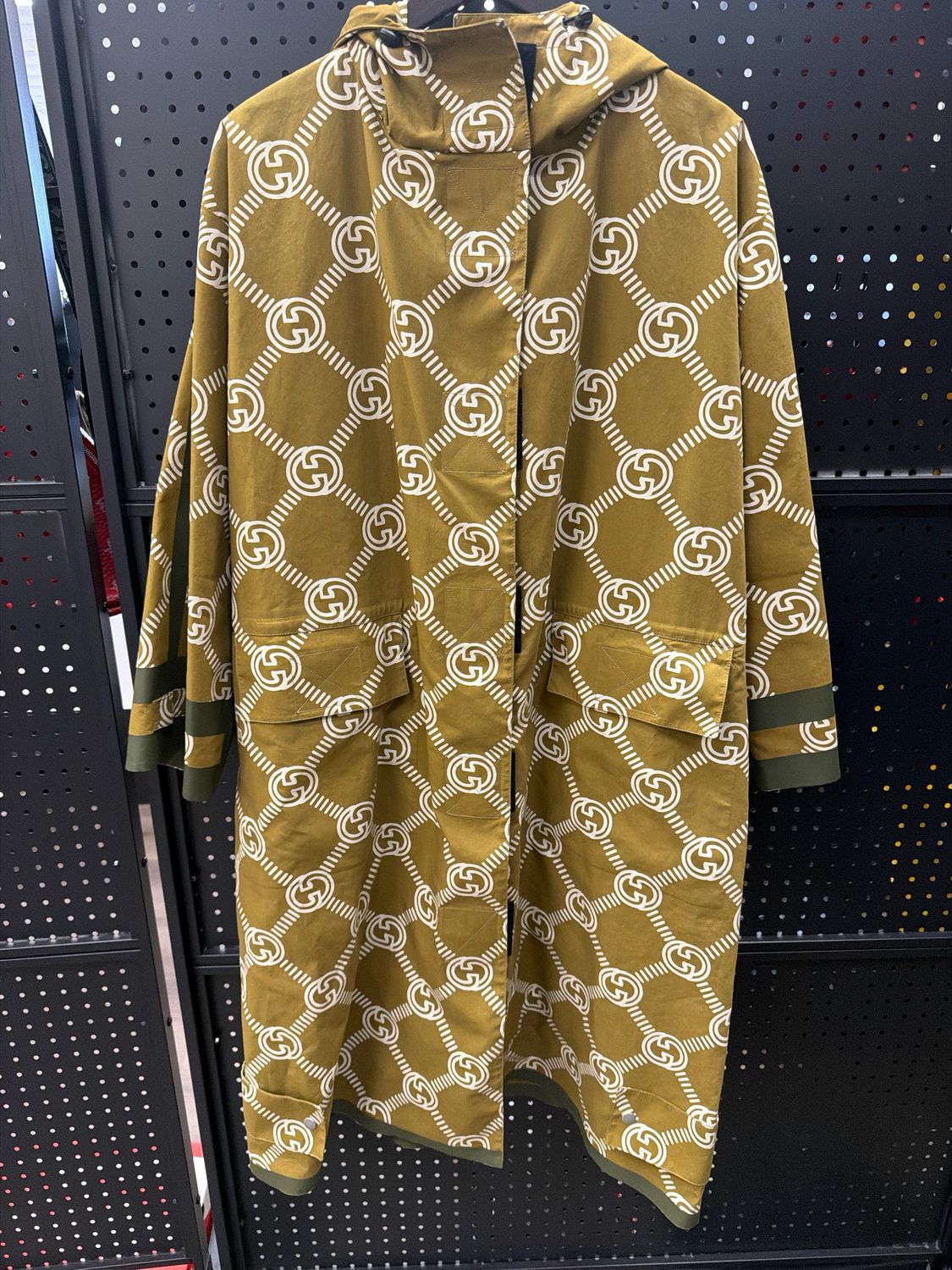 Gucci Green Long Coat Sz 40