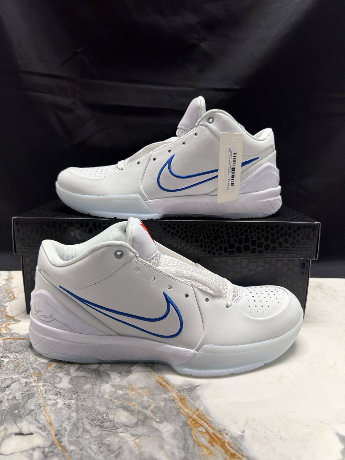 Nike Kobe 4 Protro NJ Nets New w/ Box Sz 9.5