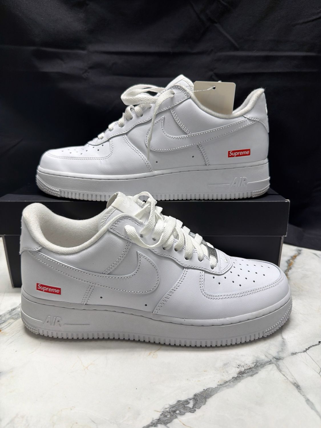 Nike x Supreme AF1 White w/ Box Sz 9.5