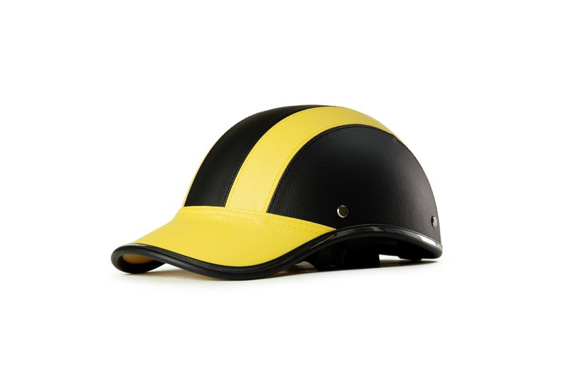 Casques en cuir - Jaune
