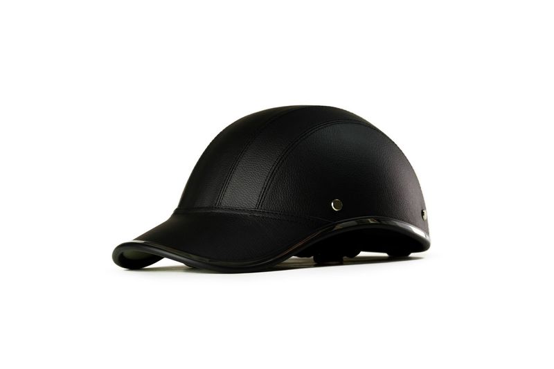 Casques en cuir - Noir