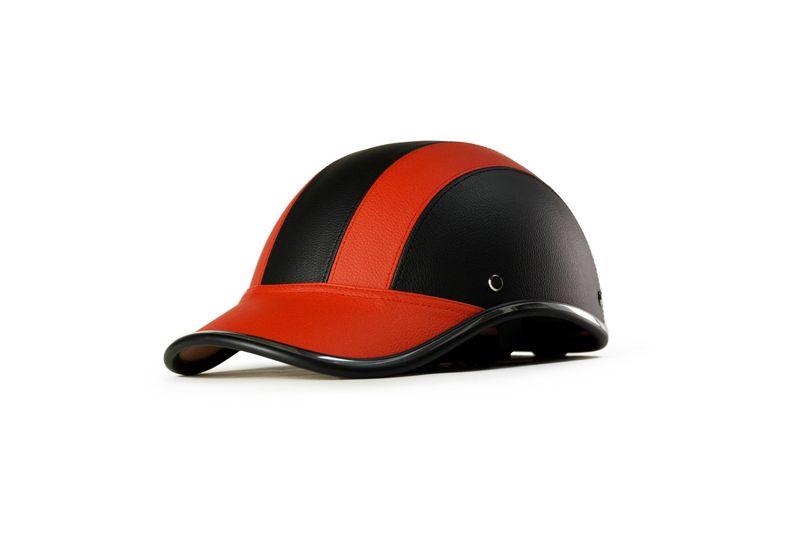 Casques en cuir - Rouge