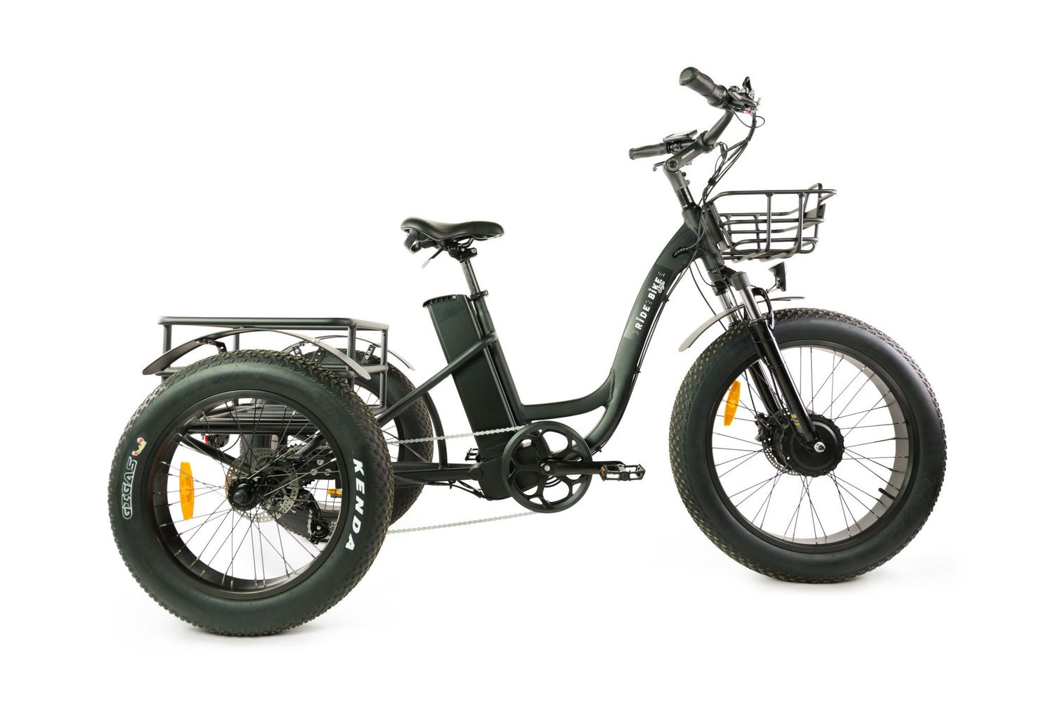 Tricycle 500W 48v 15,6Ah, Color: Noir Mat
