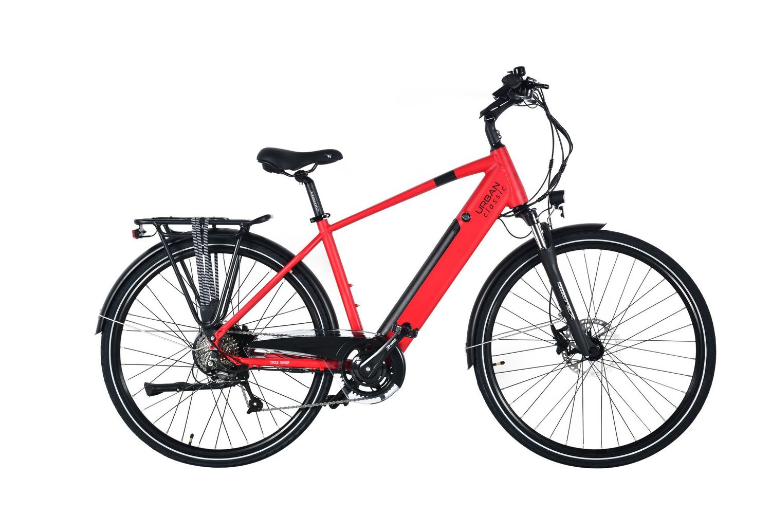 ONLINE ONLY Urban Classic 2022 500W 48V 14Ah H 19po, Color: Rouge